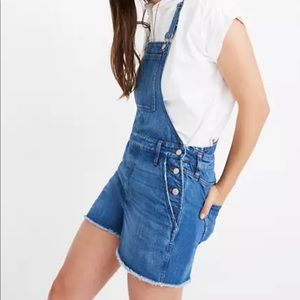 Adirondack Short Overalls in Denville Wash